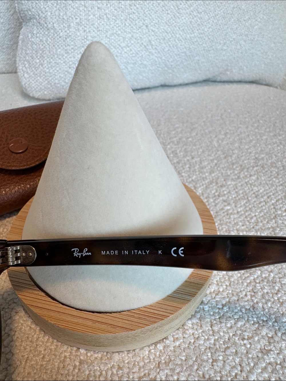 Ray-Ban Tortoiseshell Frame Sunglasses with Brown Lenses - Picture 3 of 7